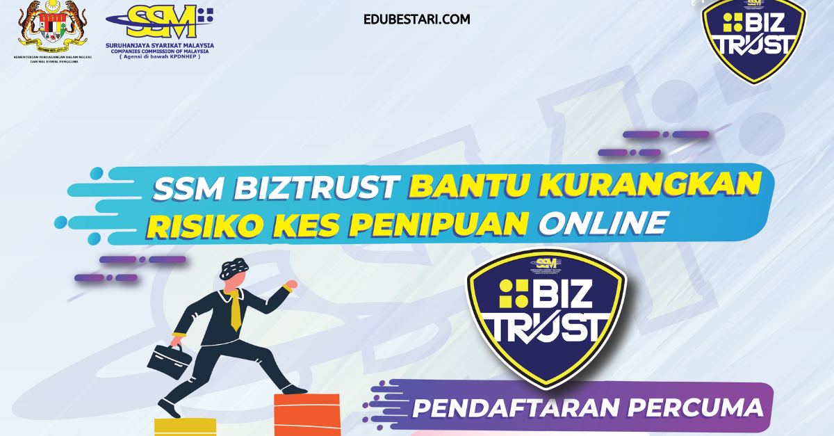 Cara Daftar SSM BizTrust Percuma Sehingga Disember 2021. Perniagaan Lebih Dipercayai