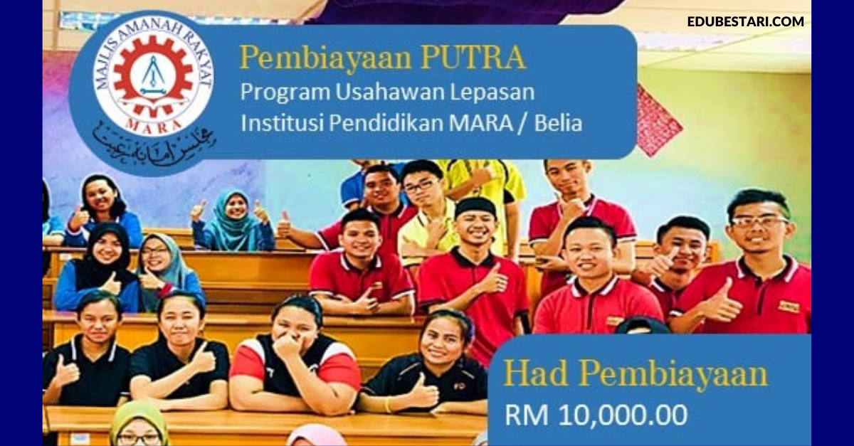 MARA: Tawaran Pembiayaan Usahawan PUTRA RM10,000 Buat Belia / Lepasan IPMA