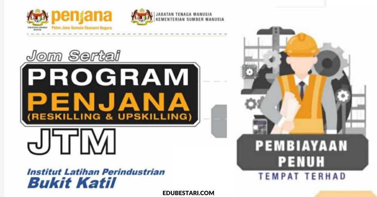 Insentif Penjana TVET JTM: Permohonan Program Reskilling & Upskilling ILP Melaka 2021