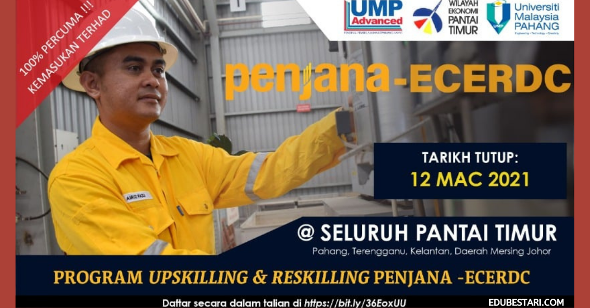 Penjana-ECERDC: Tawaran Program Latihan & Jaminan Kerja Percuma Dibuka 