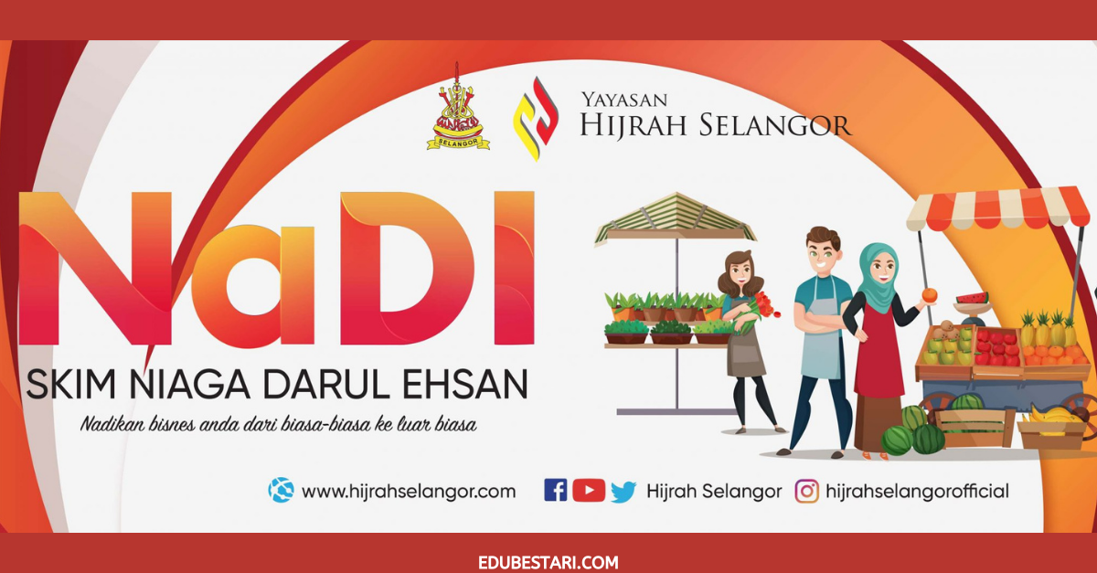 Skim NaDI: Mohon Pembiayaan Sehingga RM5,000 Buat Peniaga