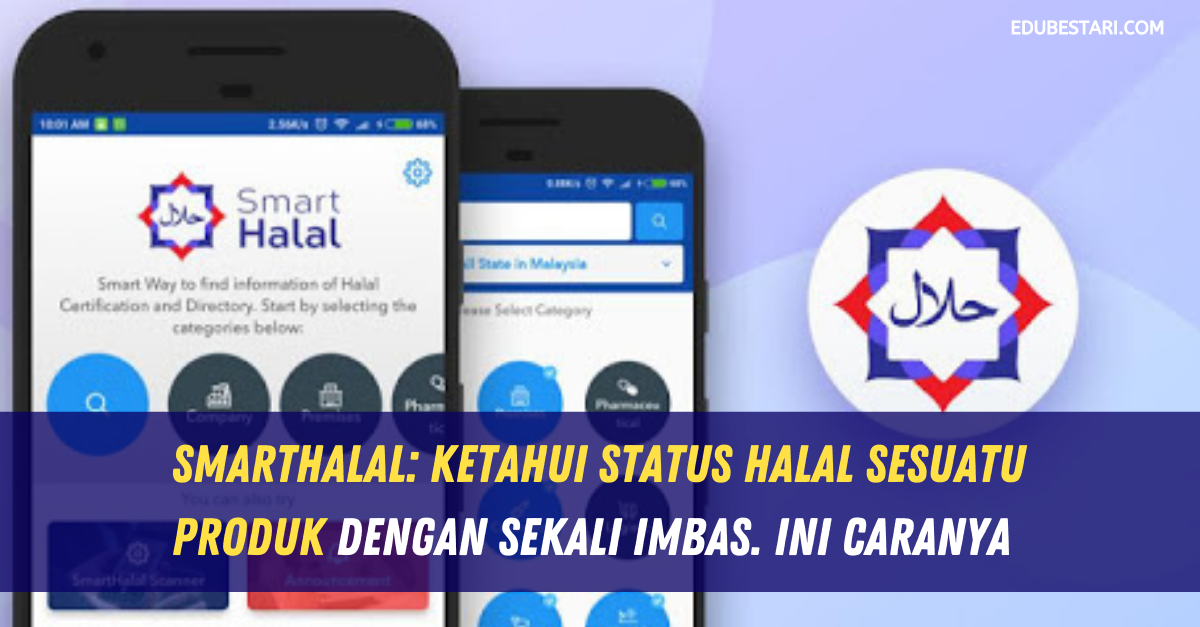 SmartHalal: Ketahui Status Halal Sesuatu Produk Dengan Sekali Imbas. Ini Caranya