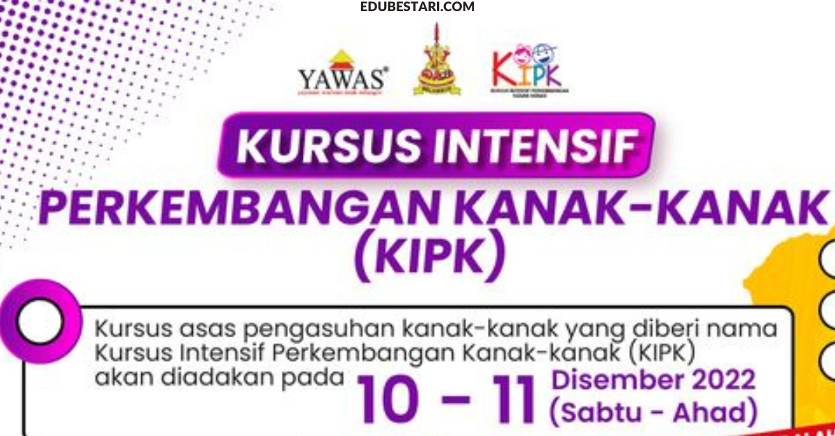 Tawaran Kursus Insentif Perkembangan Kanak-Kanak Terbuka Buat Pengasuh Taska Di Rumah
