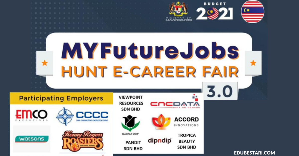 MyFutureJobs Hunt E-Career Fair: Pelbagai Jawatan Kosong Ditawarkan. Daftar Sekarang