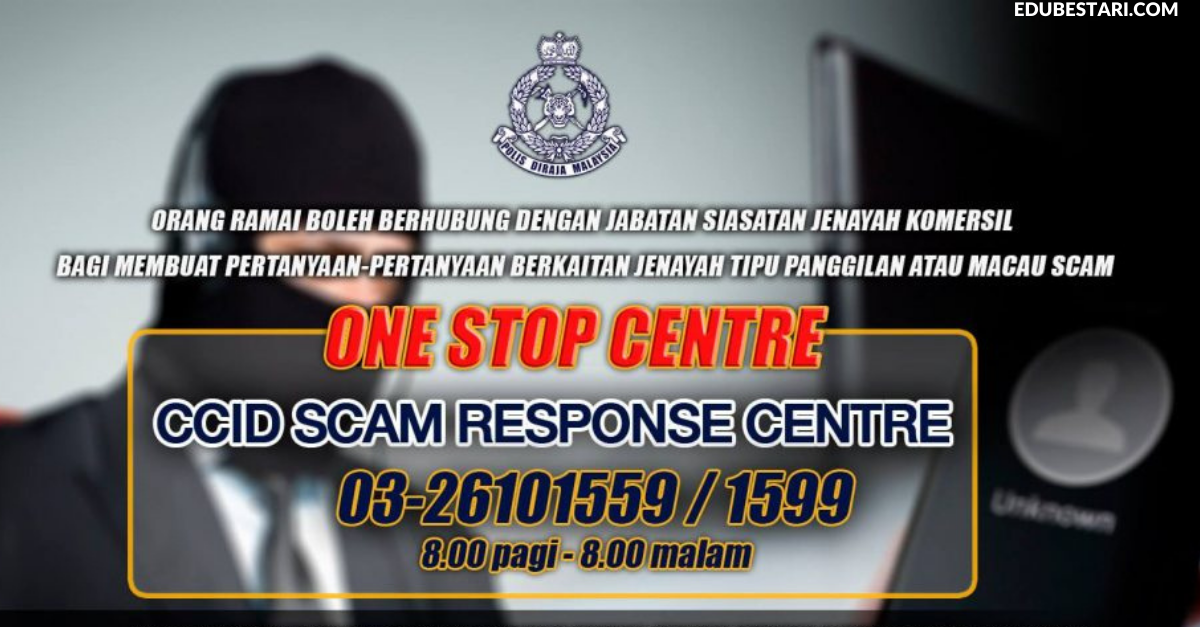PDRM Tubuhkan CCID SRC: Kemudahan Buat Aduan Penipuan Panggilan Macau Scam