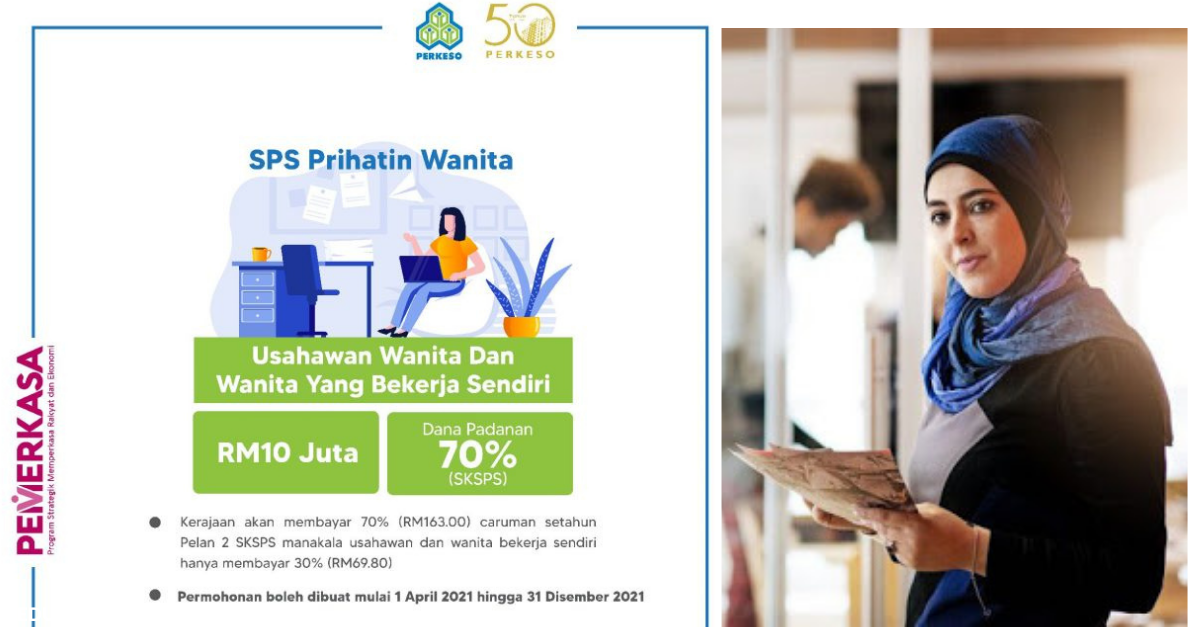 SPS Prihatin Wanita: Bantuan RM163 Setiap Tahun Untuk Wanita Bekerja Sendiri 