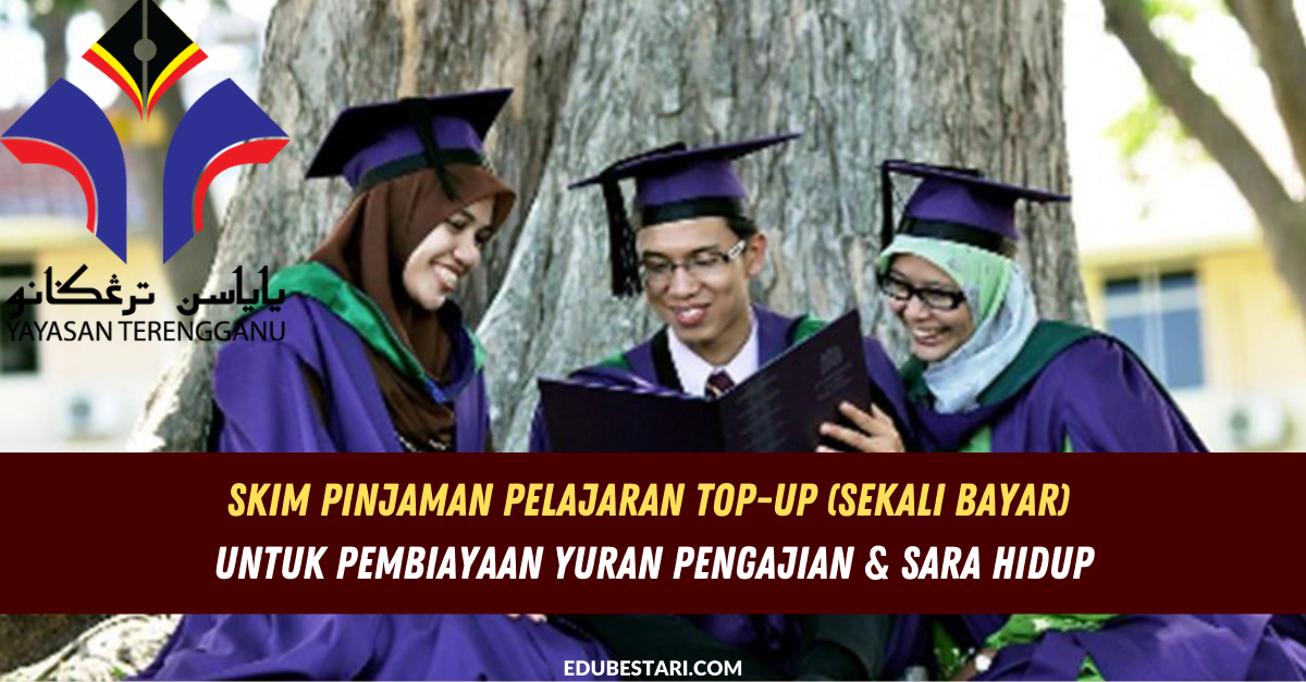 Skim Pinjaman Pelajaran Top-Up(Sekali Bayar) Untuk Pembiayaan Yuran Pengajian & Sara Hidup