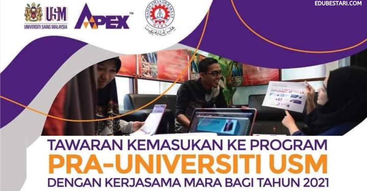 Tawaran Kemasukan Ke Pra-Universiti USM Tajaan MARA Buat Lepasan SPM