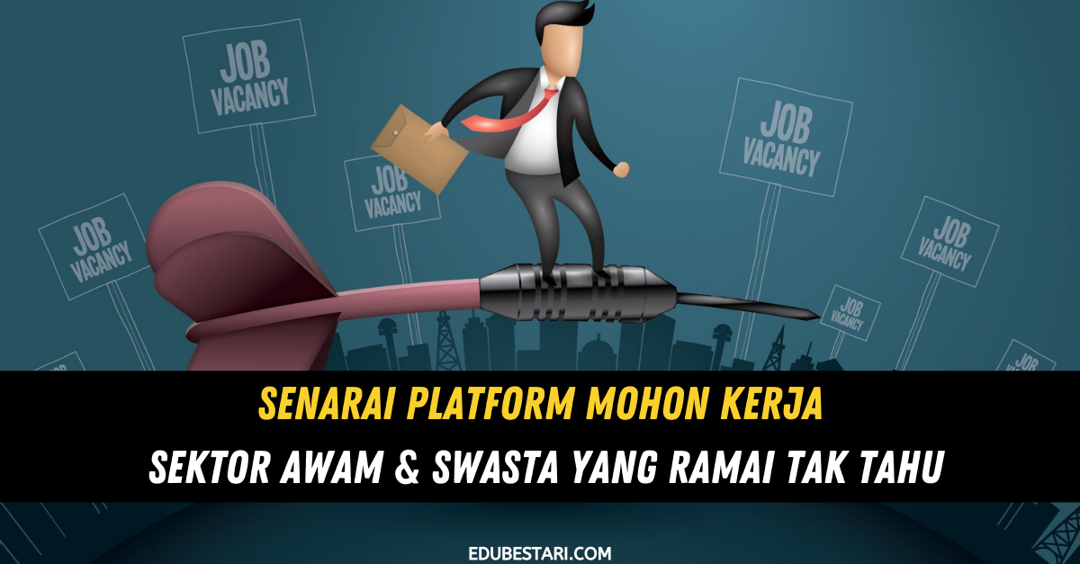 Senarai Platform Mohon Kerja Sektor Awam & Swasta Yang Ramai Tak Tahu