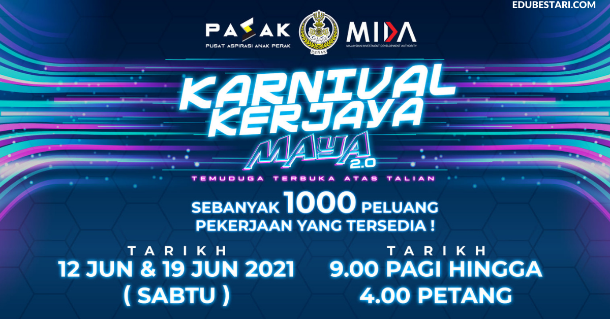Karnival Kerjaya Maya 2.0: Lebih 1,000 Jawatan Kosong Pelbagai Bidang Ditawarkan
