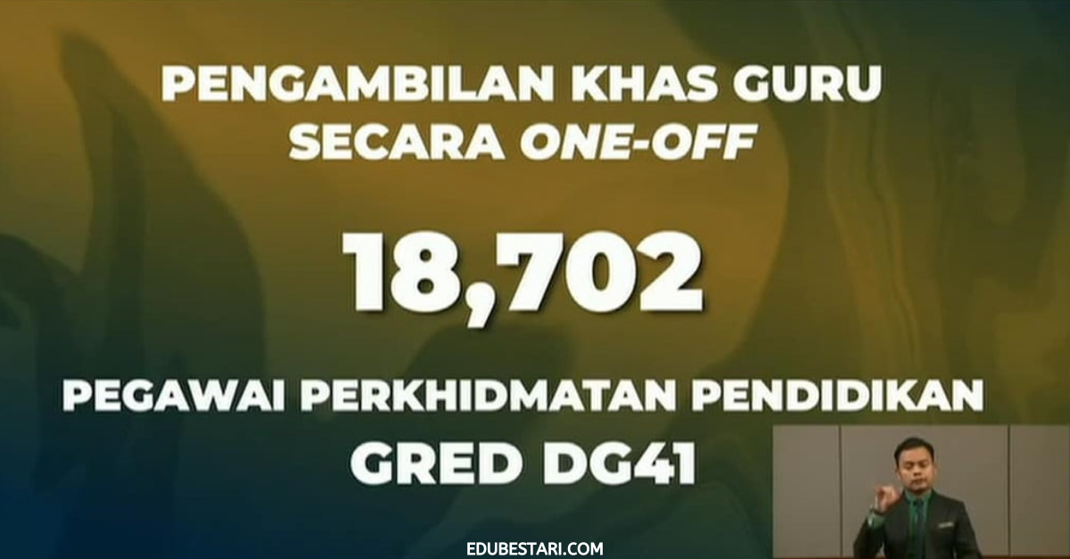 [Rasmi] Cara Mohon Pengambilan Khas Guru KPM (18,702 Kekosongan/Terbuka Semua Graduan)