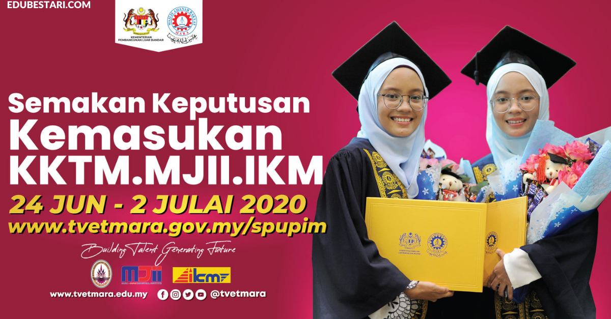 Semakan Keputusan Kemasukan KKTM/ MJII/ IKM Sesi 2021/2022