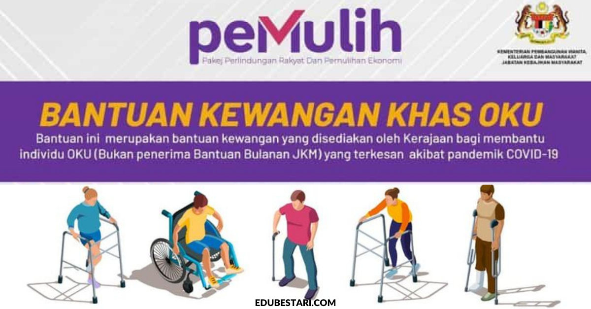 Cara Mohon Bantuan Kewangan OKU PEMULIH & Terima RM500 Sebulan Selama 3 Bulan