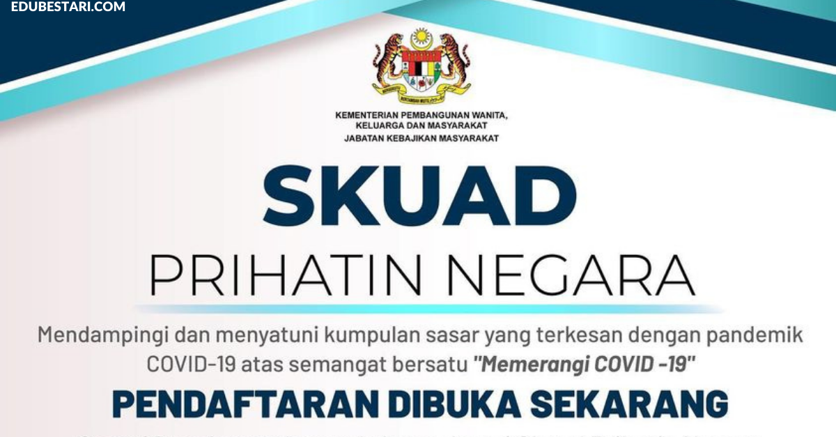 JKM Buka Peluang Untuk Sertai Sukarelawan Skuad Prihatin Negara (SPN) Bantu Golongan Terjejas