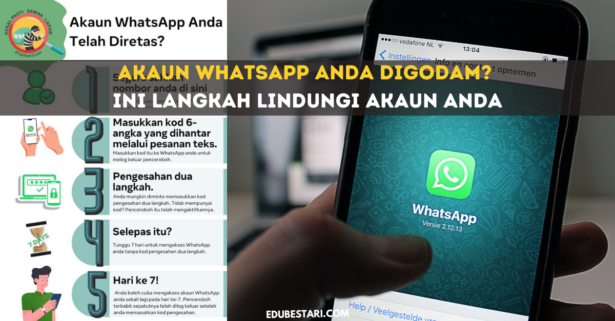 Akaun WhatsApp Anda Digodam? Ini Langkah Lindungi Akaun Anda