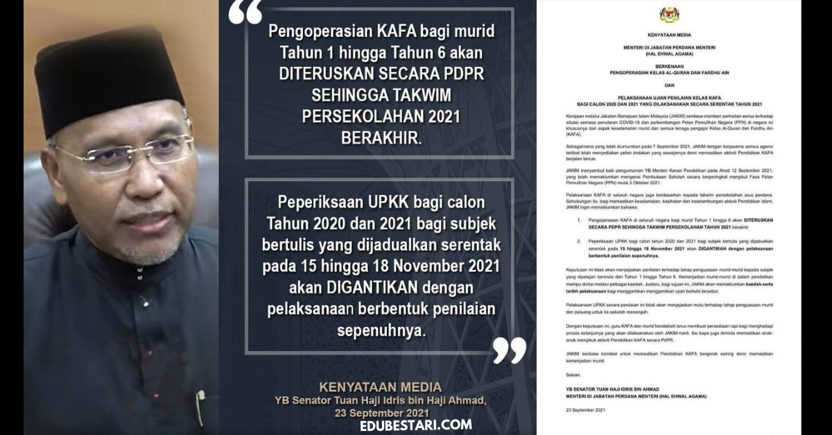 Ujian Bertulis UPKK Diganti Dengan Penilaian Sepenuhnya Bagi Calon 2020 & 2021