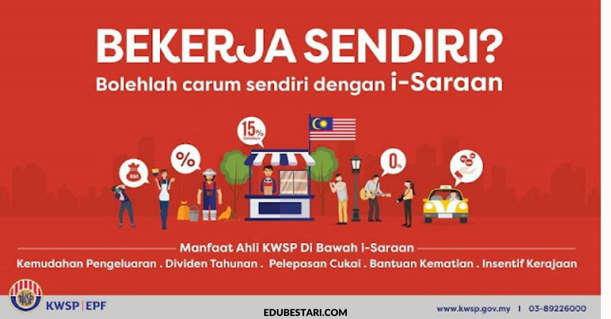 i-Saraan KWSP: Daftar & Terima Bantuan RM250/Tahun Untuk Pekerja Sendiri & Suri Rumah