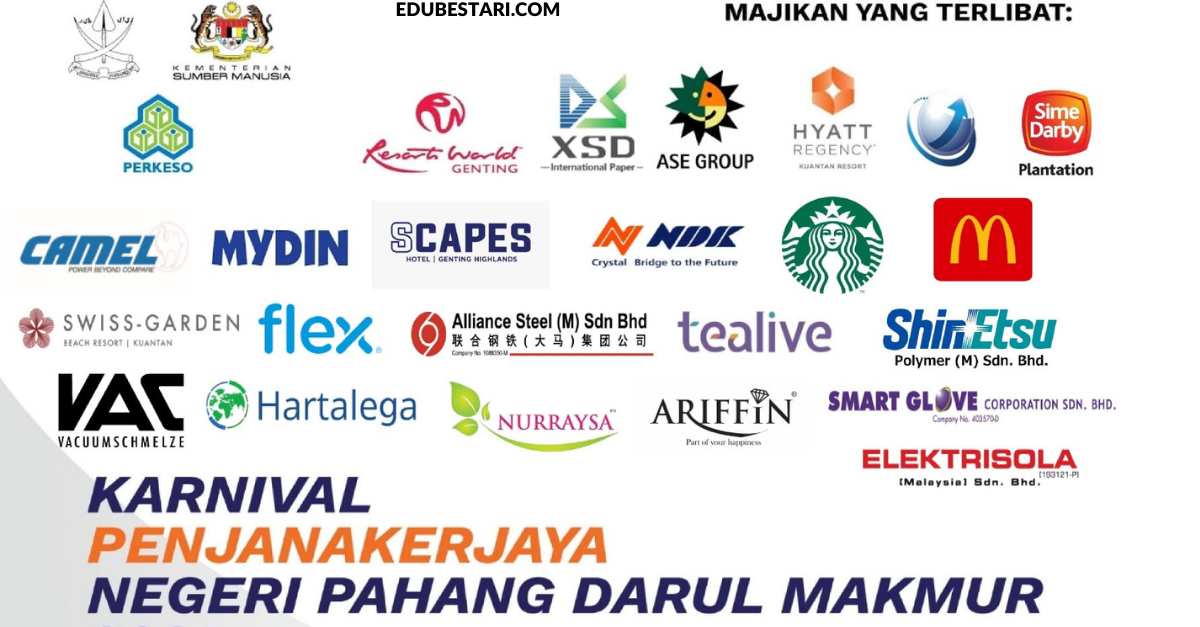 Lebih 3,800 Kekosongan Jawatan Di Karnival PenjanaKerjaya Pahang. Ini Cara Daftar