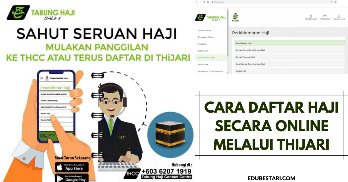 Cara Daftar Haji Secara Online Tanpa Ke Kaunter. Boleh Daftar Untuk Anak Sekali