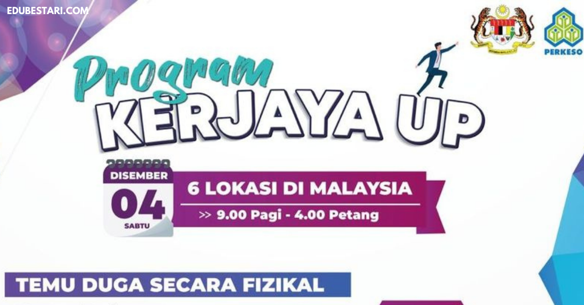 Daftar Kerjaya Up: Lebih 1,000 Peluang Kerja Di 6 Lokasi Temuduga Seluruh Malaysia