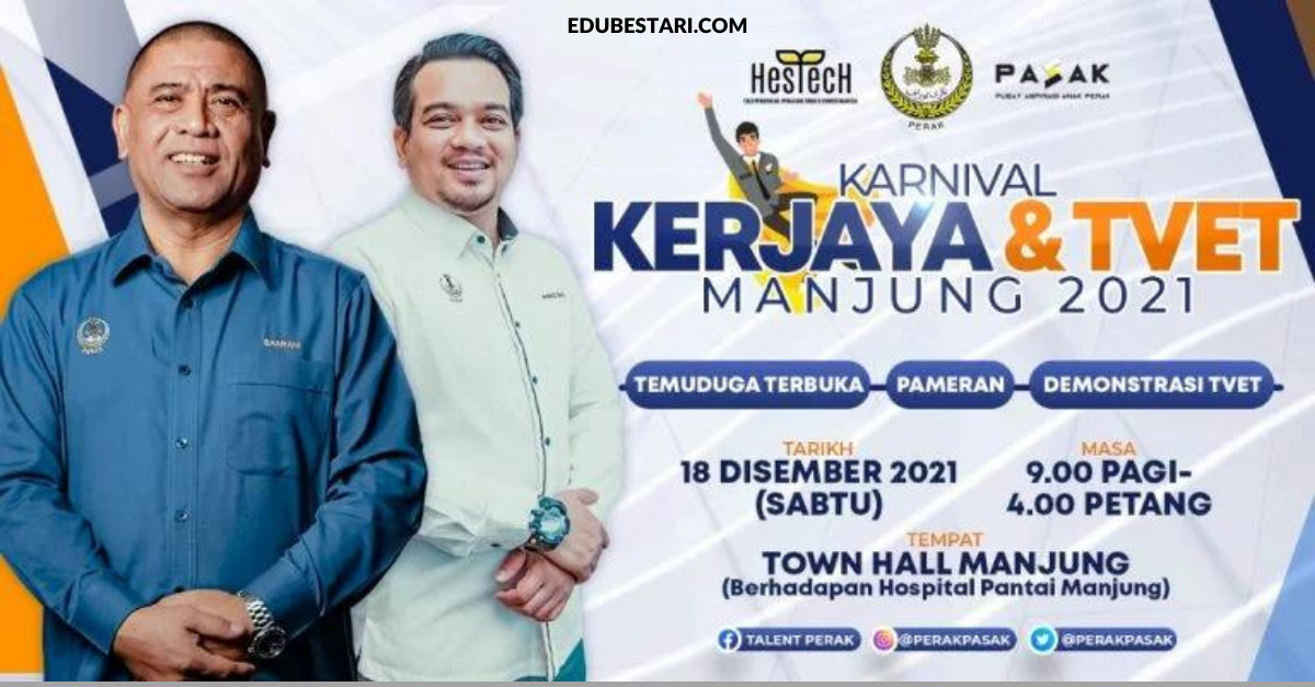 Daftar Karnival Kerjaya & TVET 2021: Temuduga Terbuka Pelbagai Jawatan Buat Lepasan SPM & Graduan