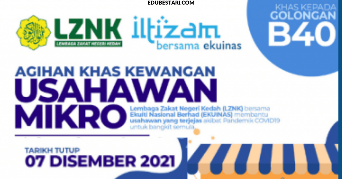 EMP Ihsan LZNK: Cara Mohon Bantuan Agihan Khas Kewangan Buat Usahawan B40