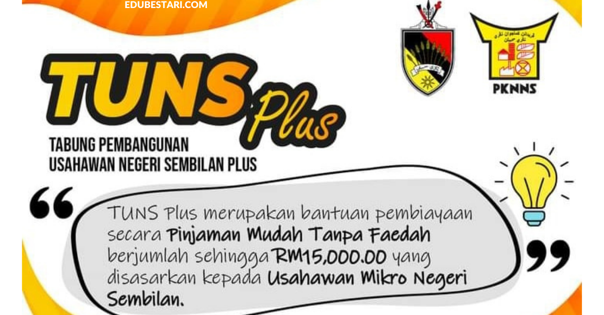 Tawaran Pembiayaan TUNS PLUS 2023 Sehingga RM15,000 Buat Usahawan Mikro