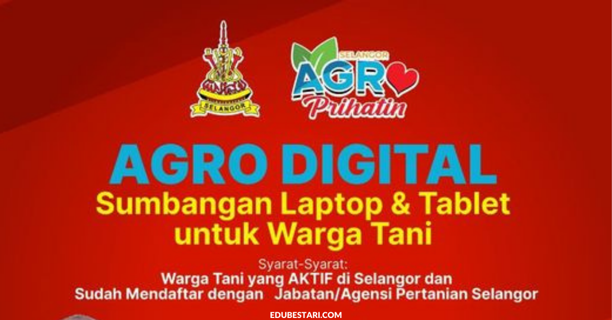 Agro Prihatin: Permohonan Agro Digital Bantuan Tablet & Laptop Untuk Warga Tani