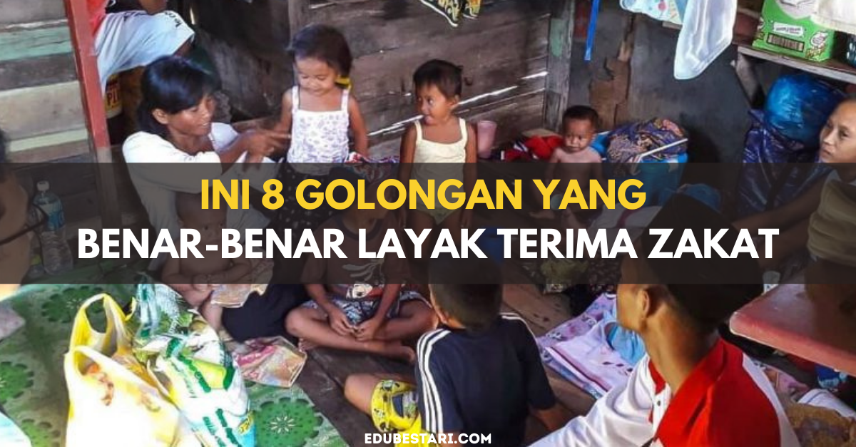 Ini 8 Golongan Yang Benar-benar Layak Terima Zakat