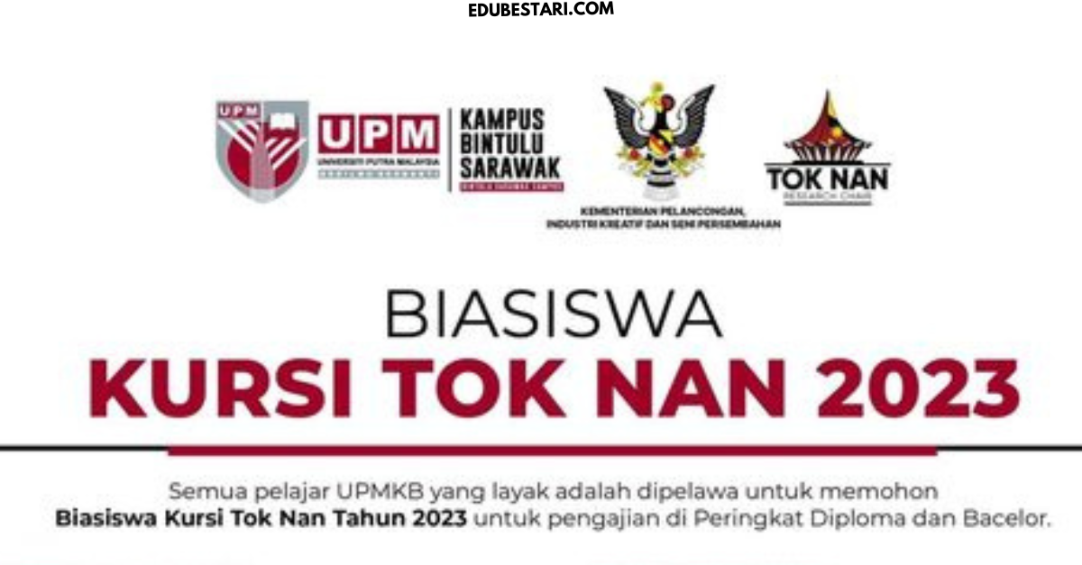 Tawaran Penajaan Biasiswa Kursi Tok Nan Untuk Pengajian Diploma & Bacelor Tahun 2022