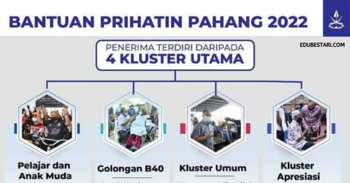 Bantuan Prihatin Pahang: Tawaran Bantuan Sehingga RM300 Buat B40, Anak Muda & Veteran