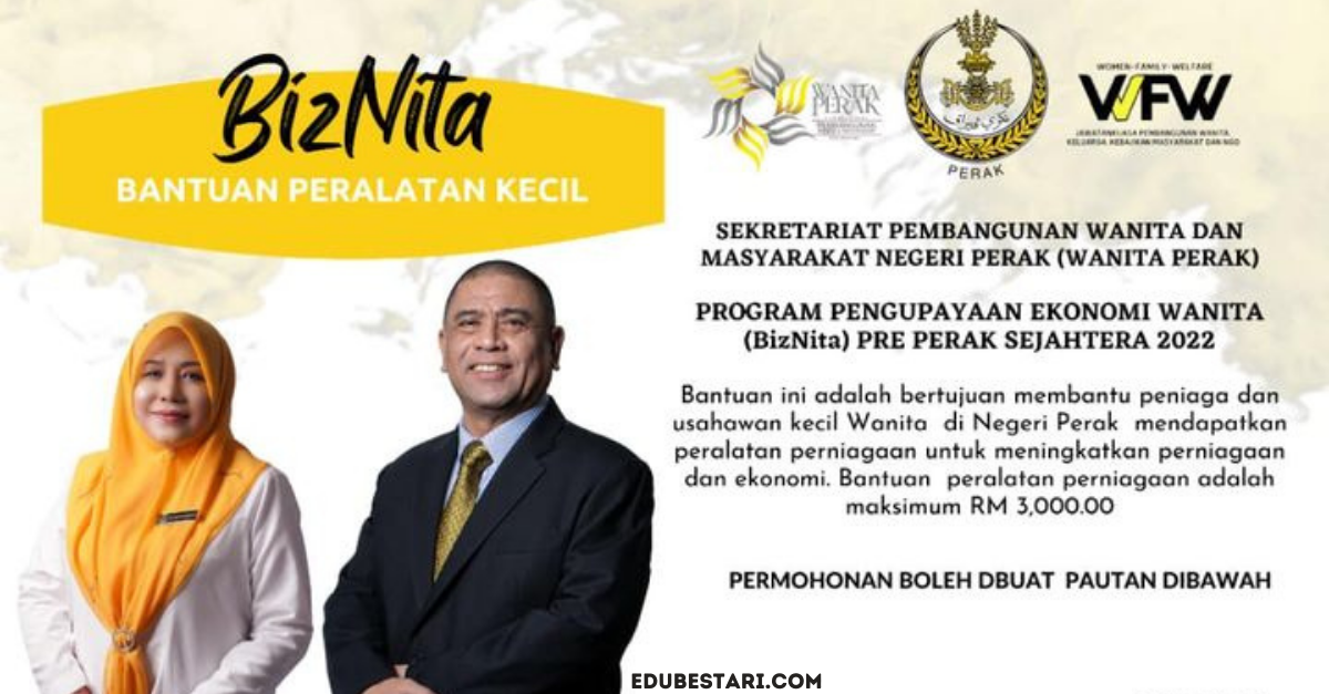 Biz Nita: Tawaran Bantuan Peralatan Kecil Sehingga RM3,000 Untuk Usahawan Wanita