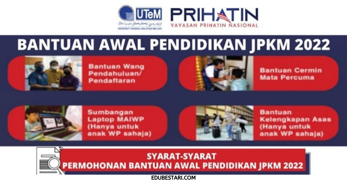 Permohonan Bantuan Awal Pendidikan JPKM Dibuka Buat Pelajar IPTA/ IPTS