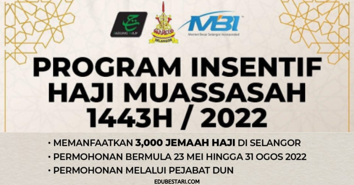 Cara Mohon Insentif Haji Muassasah & Terima RM500 Serta Kit Cenderamata Buat Bakal Jemaah Haji