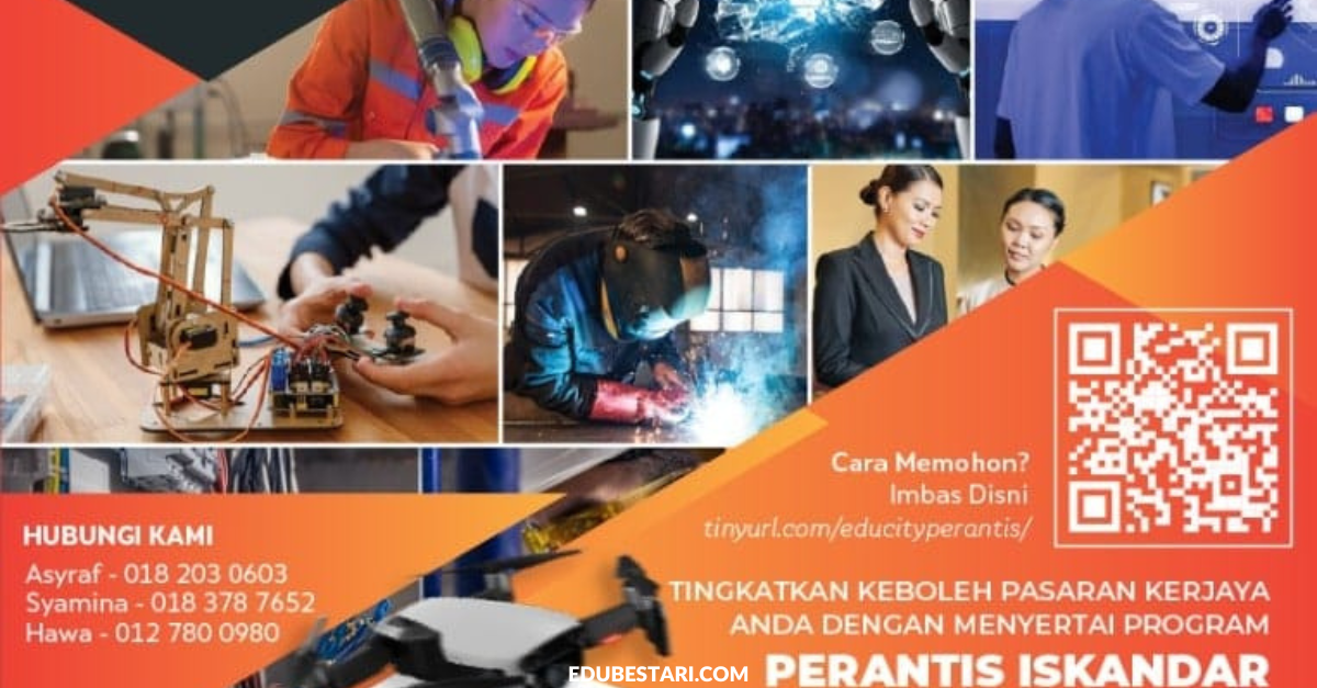 Tawaran Program Kerjaya Perantis Iskandar Terbuka Buat Belia. Elaun RM1,000 Sebulan Diberi