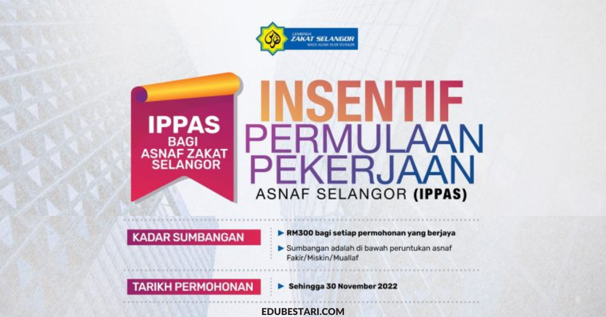 Mohon Insentif Permulaan Pekerjaan (IPPAS) RM300 Jika Dapat Kerja Pada Tahun 2022