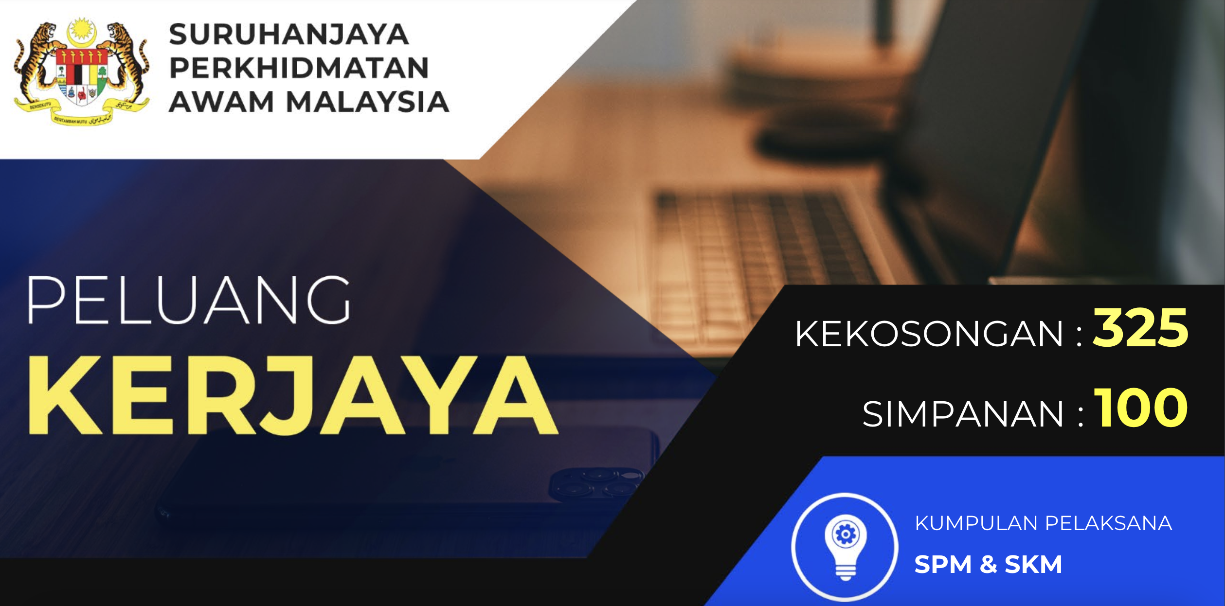 Pengambilan Lebih 400 Pegawai Penjara KA19 Dibuka, Mohon Dengan Minima Sijil SPM