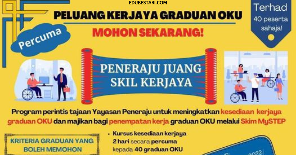 Peneraju Juang Skil Kerjaya: Tawaran Peluang Kerjaya Terbuka Buat Graduan OKU