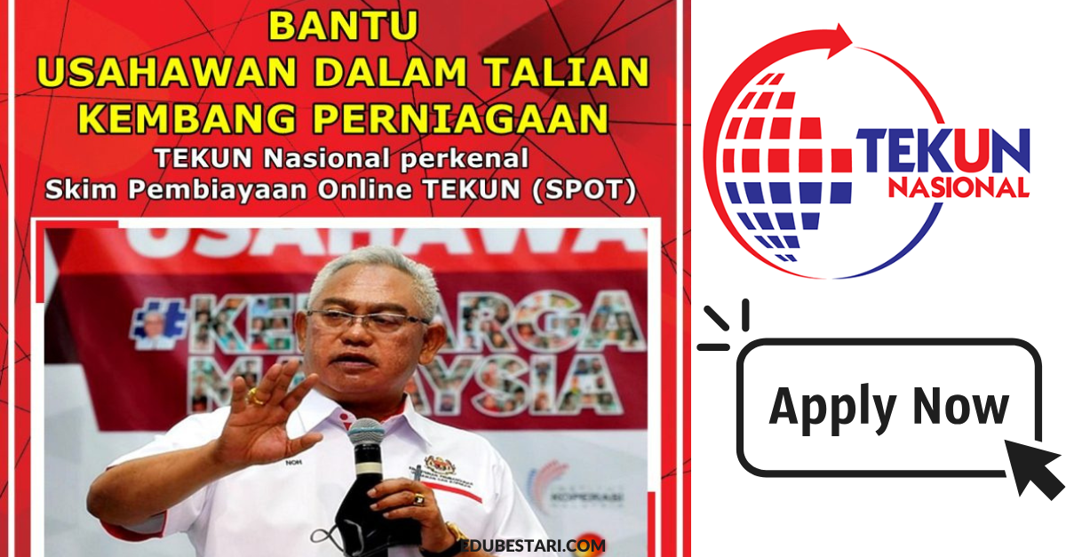 Skim Pembiayaan Online TEKUN (SPOT): Mohon Pembiayaan Sehingga RM10,000 Untuk Usahawan Online