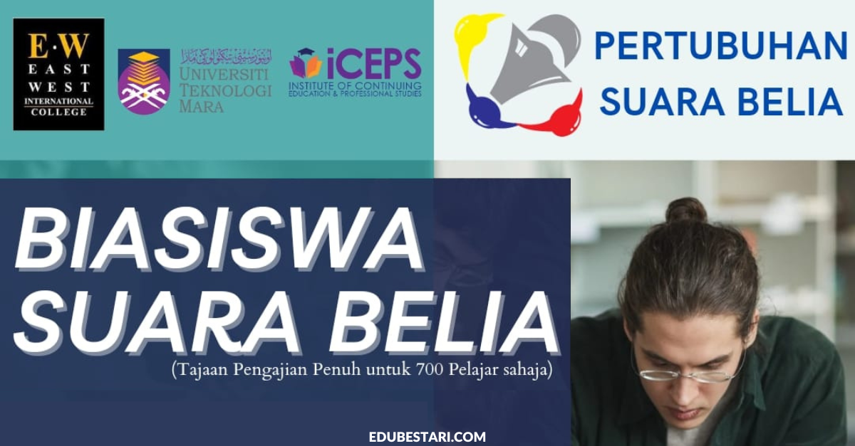 Tawaran Biasiswa Suara Belia Terbuka Buat Lepasan SPM Sambung Belajar Di UiTM
