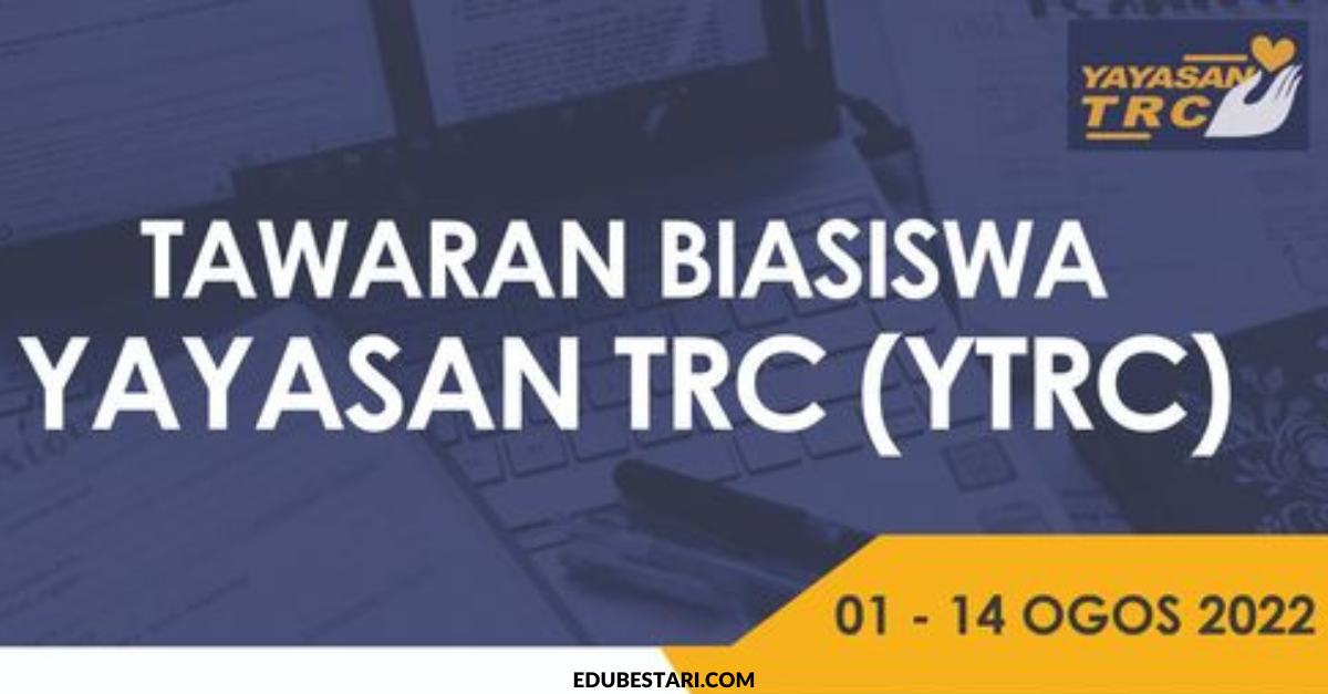 Tawaran Biasiswa Yayasan TRC (YTRC) Terbuka Buat Pelajar UTHM