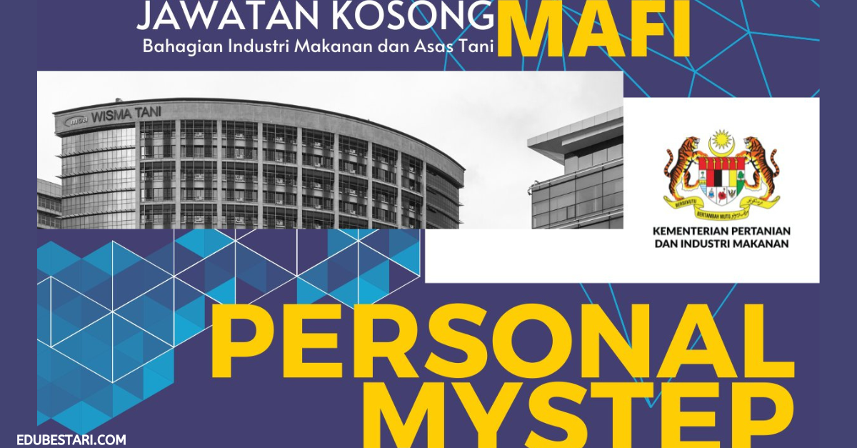 Cara Mohon Jawatan MySTEP Kerajaan MAFI Melalui Email Dengan Kelayakan Minima SPM