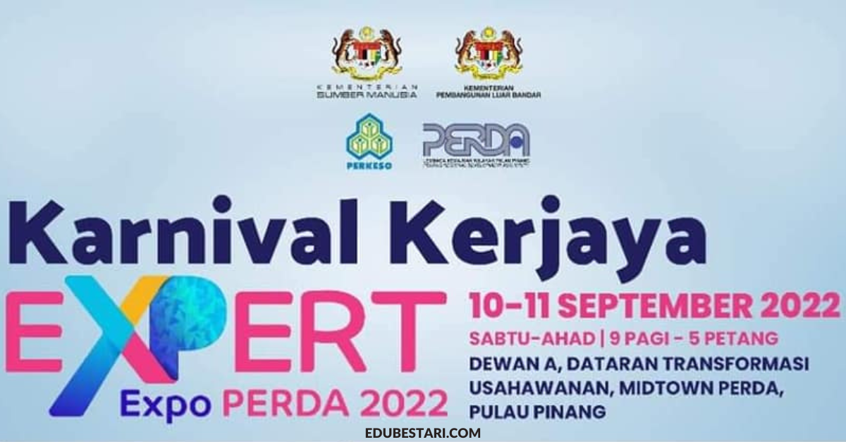Karnival Kerjaya Expert EXPO PERDA: Ratusan Kekosongan Jawatan Buat Pencari Kerja Dalam Pelbagai Bidang