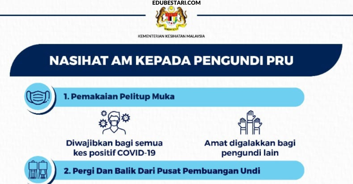 Panduan Keluar Mengundi Bagi Pesakit Covid-19