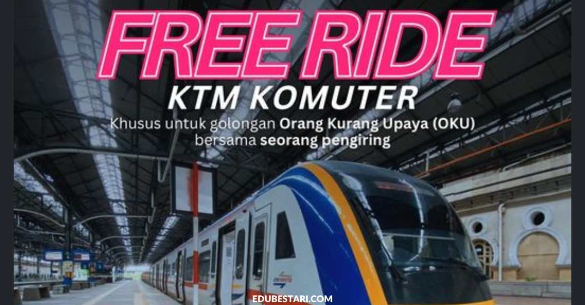Tawaran Free Ride KTM Komuter Sempena Hari OKU Sedunia