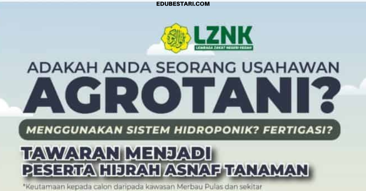 Tawaran Menjadi Peserta Hijrah Asnaf Tanaman, Terima Tapak Projek & Modal Permulaan