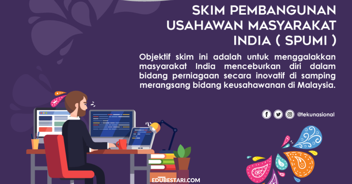 Tawaran Skim Pembangunan Usahawan Masyarakat India (SPUMI) Sehingga RM100,000