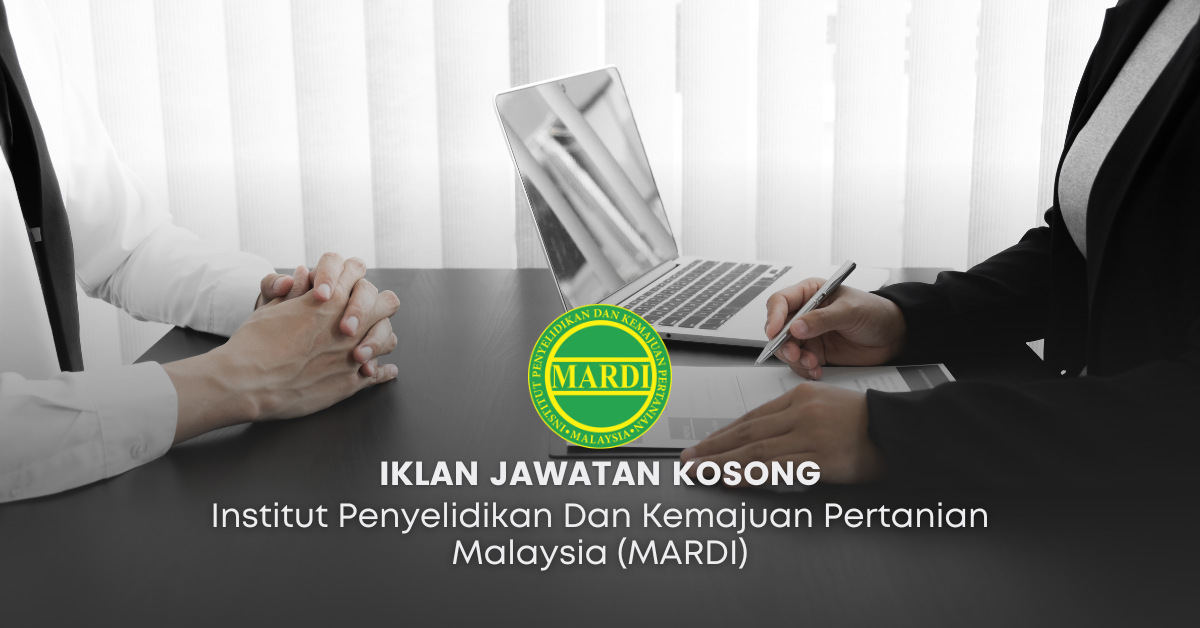 Cara Mohon Pelbagai Jawatan Tetap/ Kontrak MARDI Semua Negeri Dengan Minima PMR/PT3 & SPM Serta Ijazah