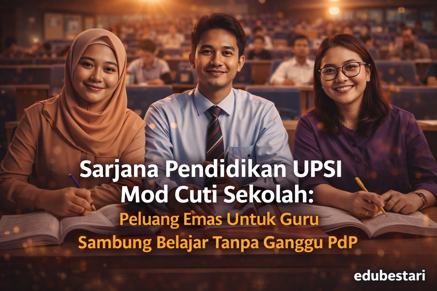 Sarjana Pendidikan UPSI Mod Cuti Sekolah Ambilan Mei 2026 Dibuka – Peluang Guru Sambung Belajar Tanpa Ganggu Jadual Mengajar