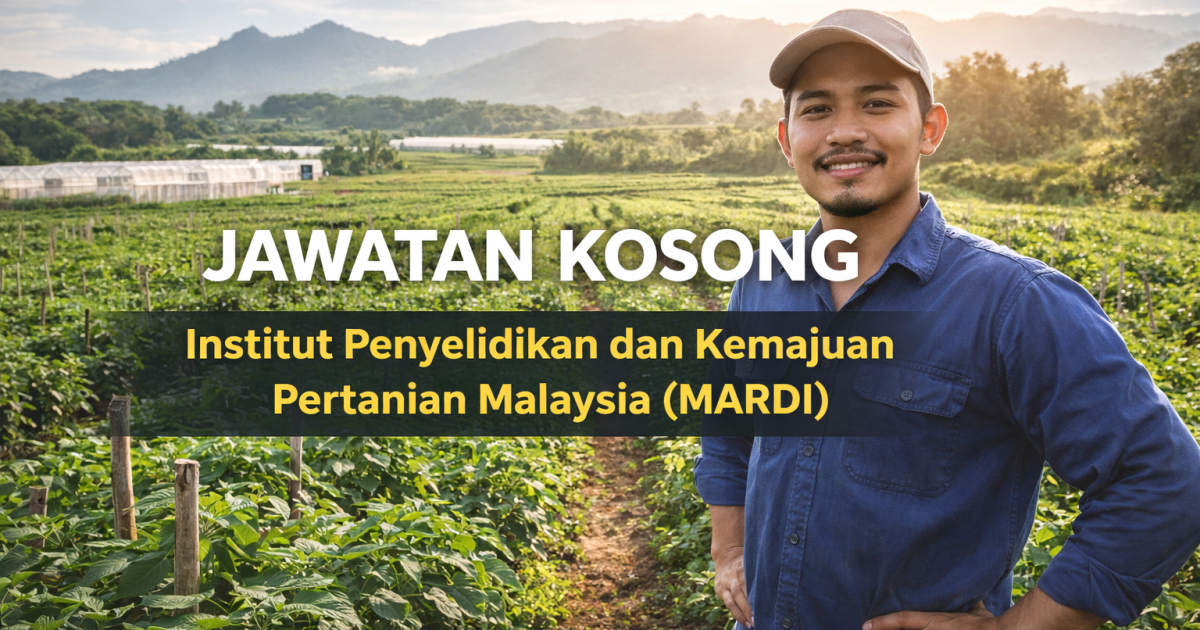 Jawatan Kosong MARDI 2026